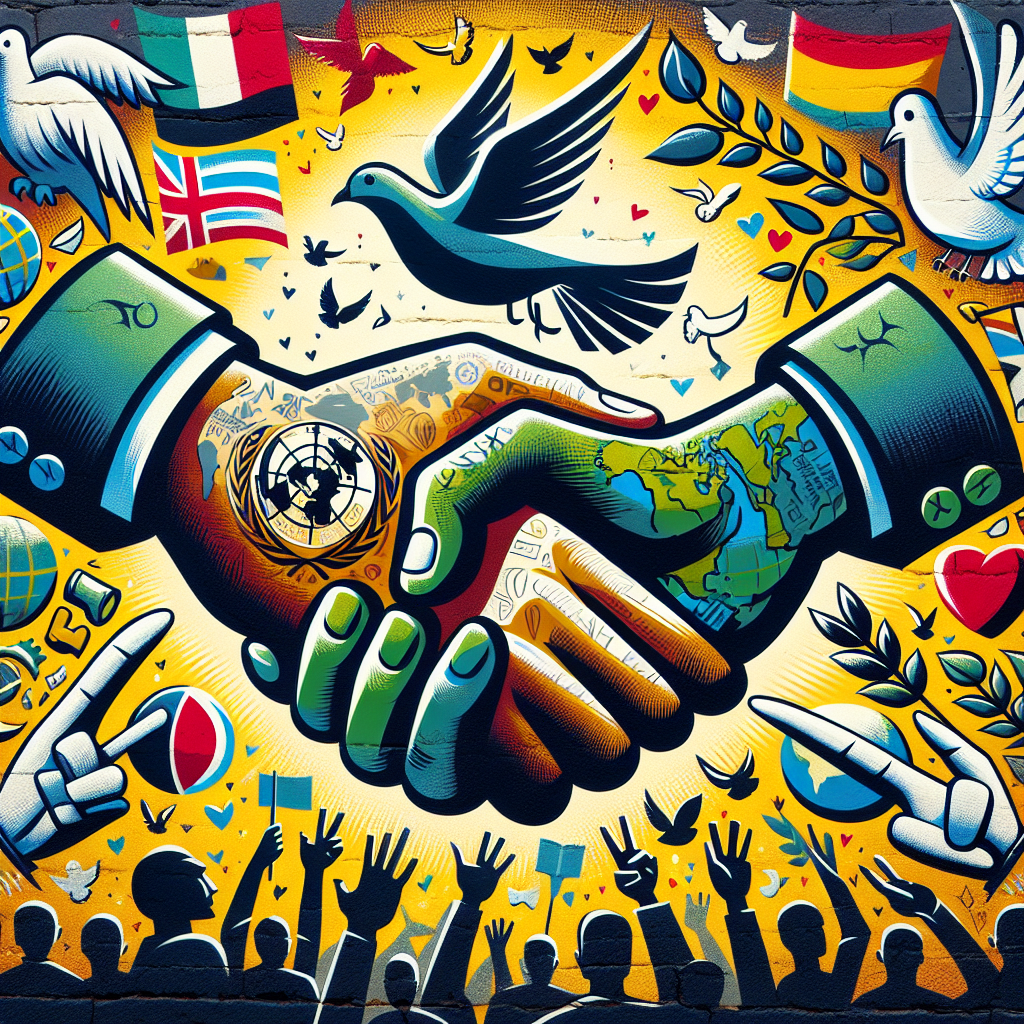 How to stop world war without causing any injuries?